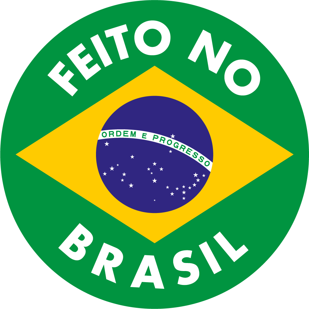 Selo Fabricado no Brasil